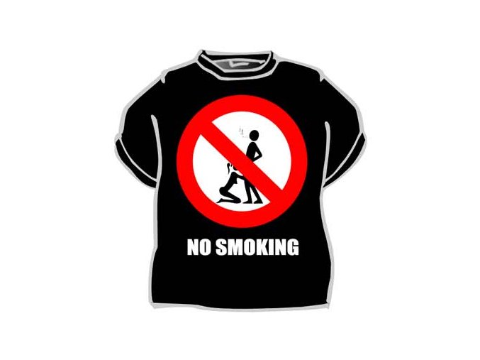 Tričko - No smoking