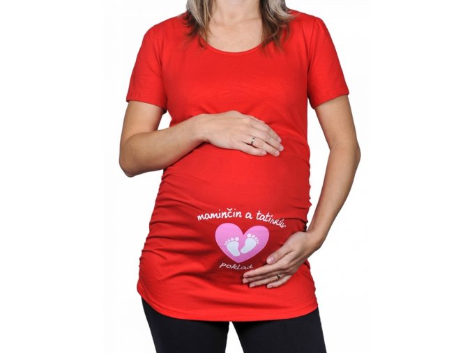 Těhotenské tričko - Maminčin a tatínkův poklad