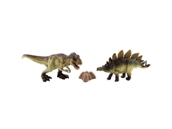 Dinosaurus plast 8 ks v krabici 46x34x7 cm