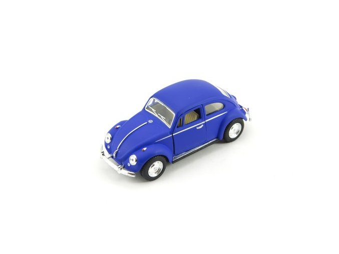 Auto Kinsmart VW Classical Beetle kov/plast 13 cm na zpětné natažení