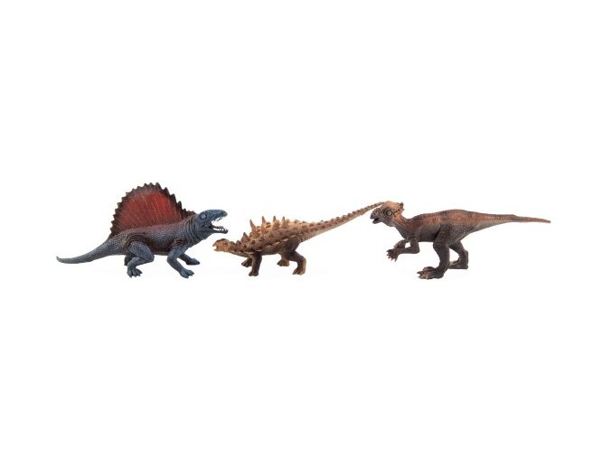 Dinosaurus plast 14-19 cm 6 ks v sáčku