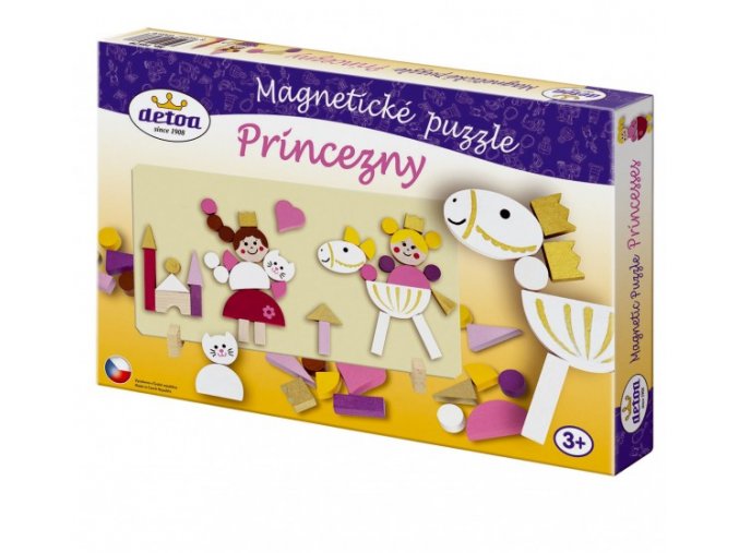 Magnetické puzzle Princezny v krabici