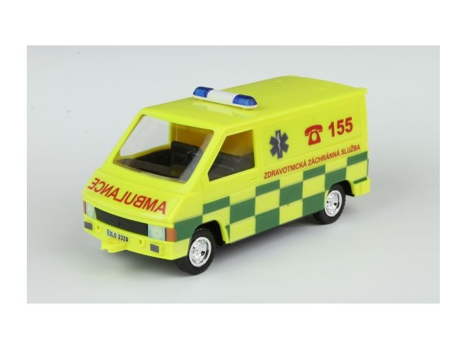 Stavebnice Monti System MS 06.1 Ambulance Renault Trafic 1:35 v krabici
