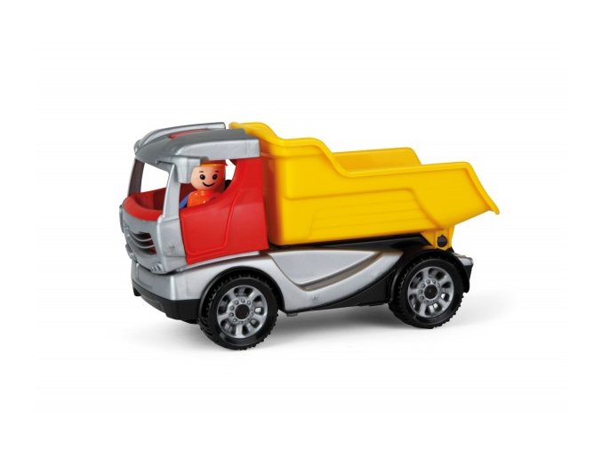 Auto Truckies sklápěč plast 22 cm s figurkou v krabici