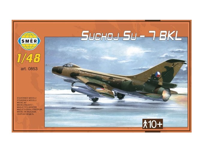 Model Suchoj SU - 7 BKL 1:48 v krabici