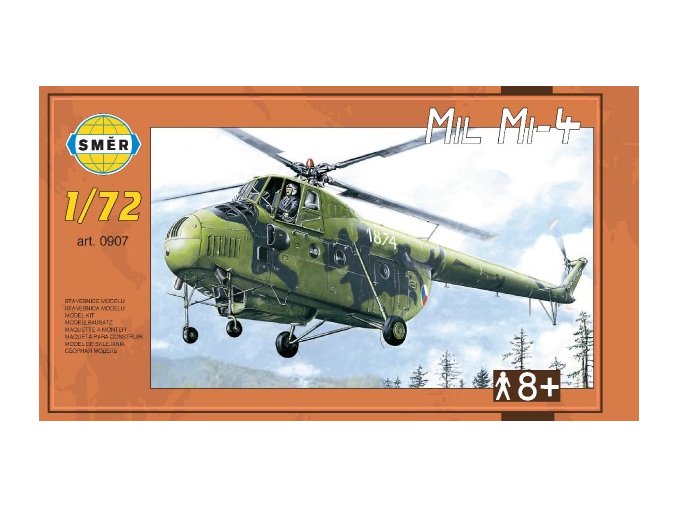 Model Vrtulník Mil Mi-4 v krabici