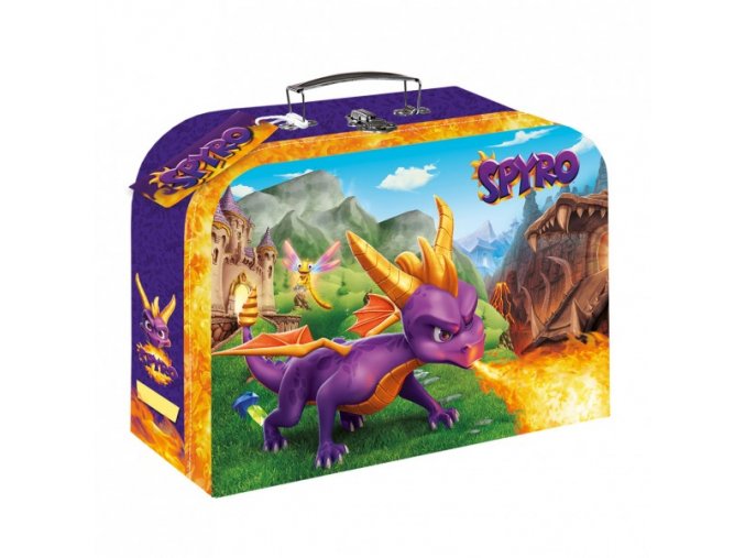 Kufřík/Kufr školní papírový Spyro