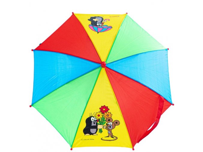 Deštník KRTEK mechanický 2 obrázky 57x8 cm
