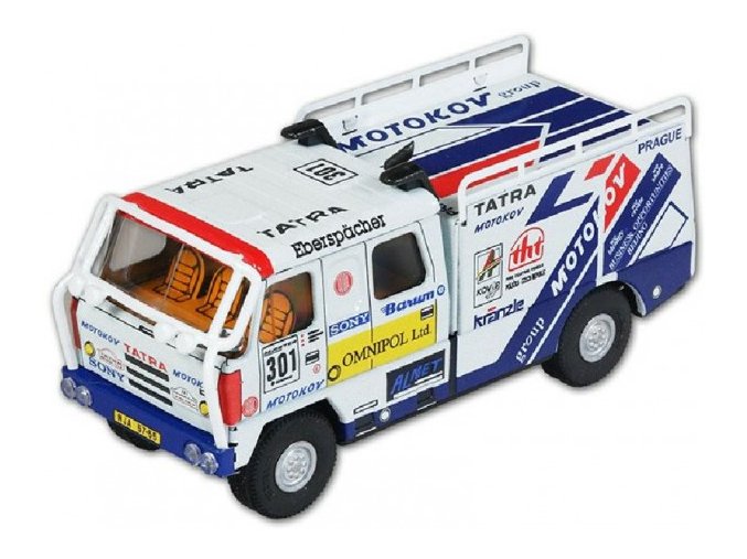 Auto TATRA 815 rallye kov 18 cm 1:43 v krabičce Kovap