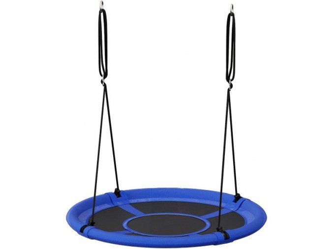 Houpací kruh modrý 100 cm látková výplň v krabici