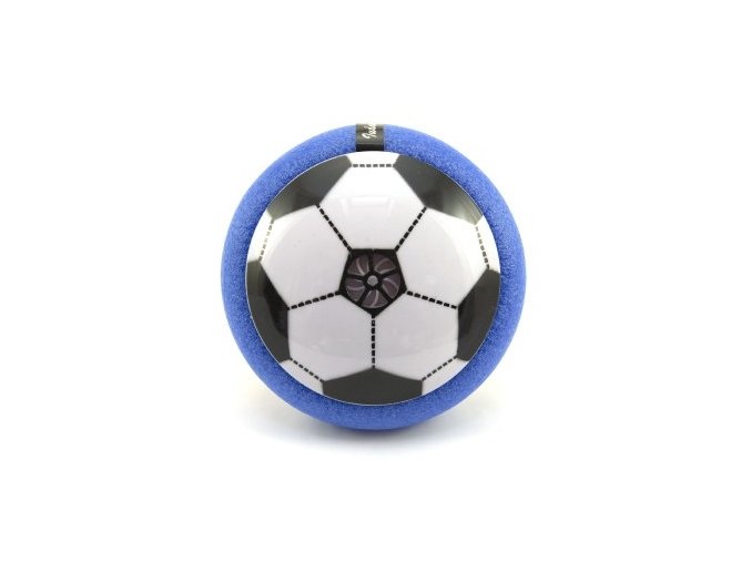 Air Disk fotbalový míč vznášející se plast 14 cm na baterie se světlem v krabičce