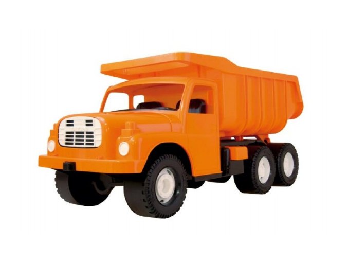 Auto TATRA 148 plast 73 cm v krabici - oranžová