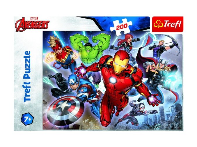 Puzzle Disney AVENGERS 200 dílků 48x34 cm