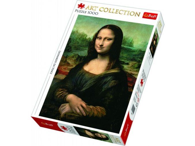 Puzzle Mona Lisa 1000 dílků 48x68 cm v krabici