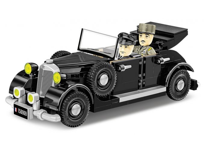 De Gaulle's 1936 Horch 830 BL, 1:35, 244 kostek, 2 figurky