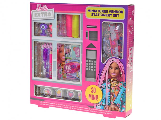 Barbie - kreativní sada s psacími potřebami