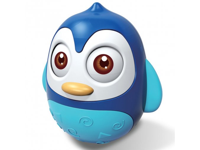 Kývací hračka tučňák modrý