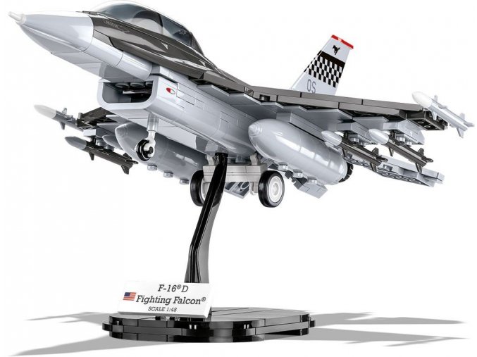 Armed Forces F-16D Fighting Falcon, 1:48, 410 kostek, 2 figurky
