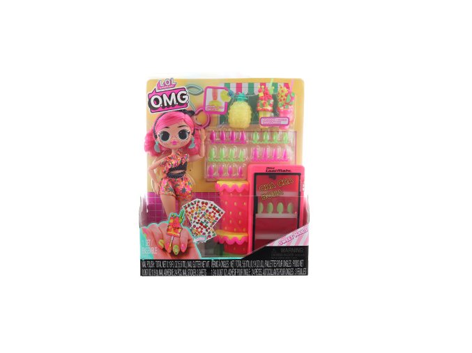 L.O.L. Surprise! OMG Nehtové studio s panenkou - Pinky Pops Fruit