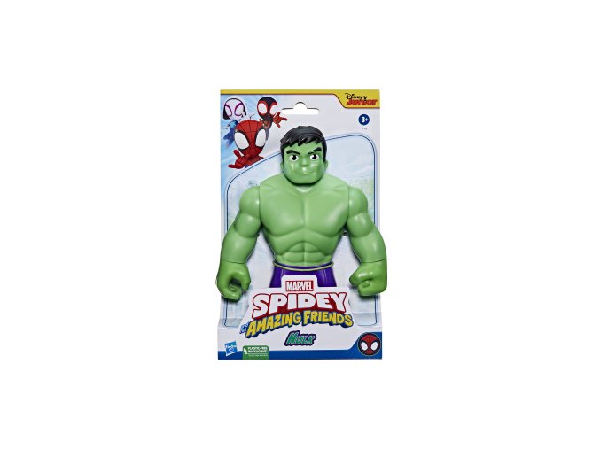 SPIDER-MAN Spidey and his amazing friends mega Hulk figurka