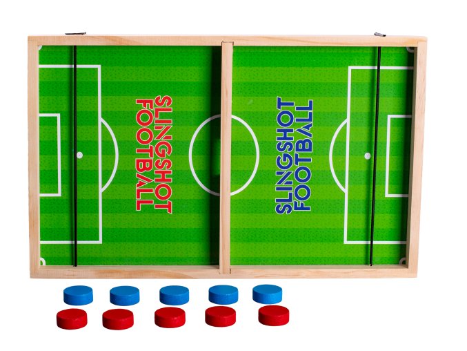 Stolní fotbal pružinový v krabičce