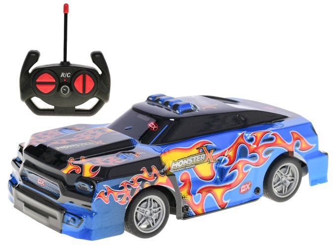 R/C auto závodní 20 cm plná funkce se světlem 27MHz