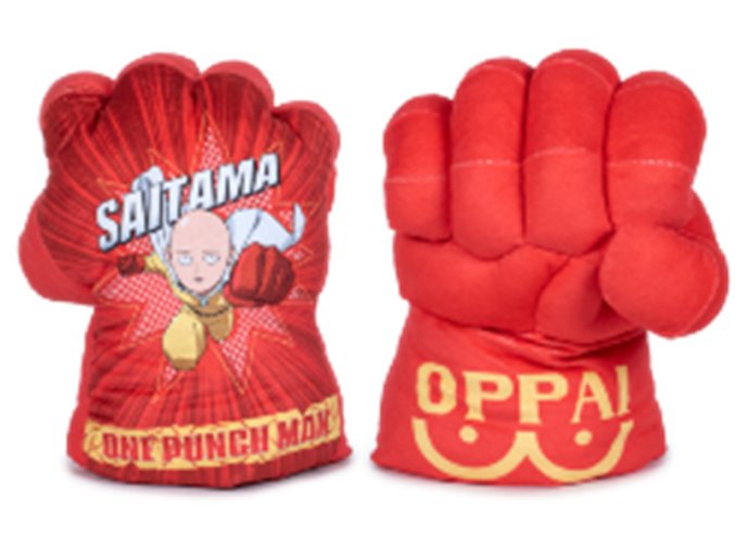 One-Punch Man rukavice plyšová 21 cm Saitama