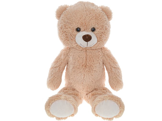Plush Friends medvěd plyšový 80 cm světle hnědý