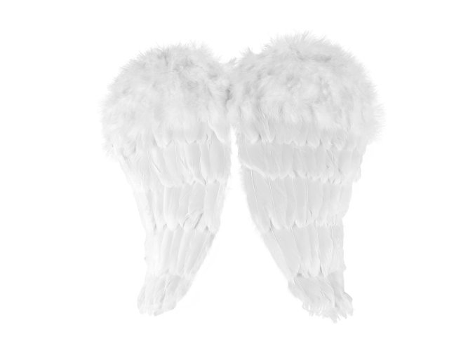 Křídla andělská s peřím větší