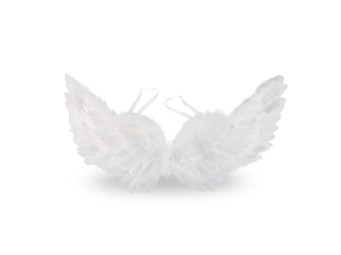 Křídla andělská s peřím menší