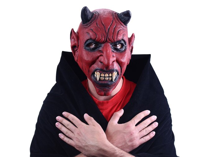 Maska čert s ušima