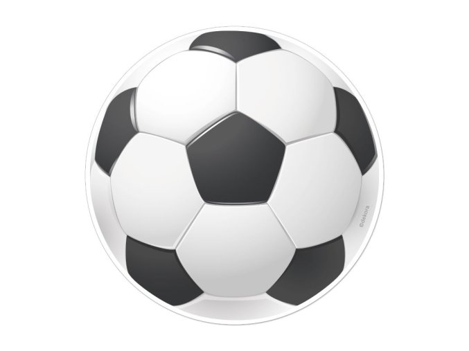 Jedly papir fotbalovy mic