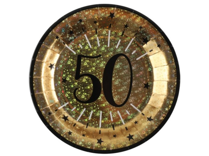 TALIRE 50.narozeniny 10ks 40678950