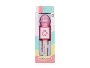 Mikrofon na baterie růžový