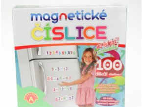 Magnetické číslice - na lednici