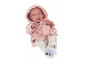 Lea - realistická panenka miminko s celovinylovým tělem - 42 cm