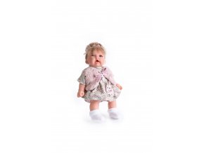 Petit hair - realistická panenka se zvuky a měkkým látkovým tělem - 27 cm