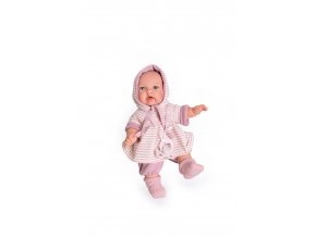 Petit - realistická panenka se zvuky a měkkým látkovým tělem - 27 cm