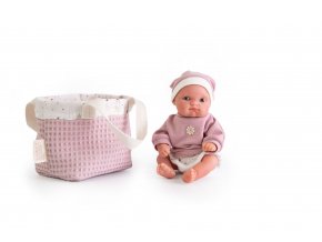 Mufly - realistická panenka miminko s celovinylovým tělem - 21 cm