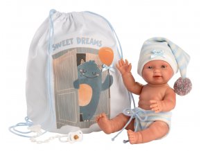 New born Chlapeček - realistická panenka miminko s celovinylovým tělem - 26 cm