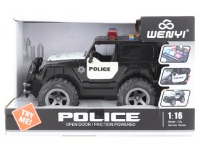 Jeep policie baterie