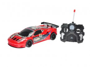 R/C auto sportovní 23 cm plná funkce na baterie se světlem 40MHz