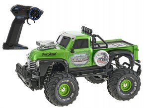 R/C auto terénní 23 cm 1:18 plná funkce na baterie se světlem 2.4GHz v krabičce