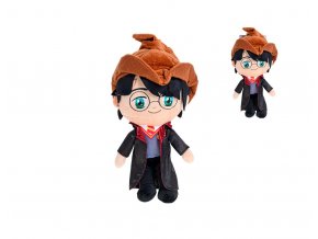 HARRY POTTER plyšový 31 cm stojící v klobouku