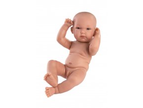 New born chlapeček - realistická panenka miminko s celovinylovým tělem - 35 cm