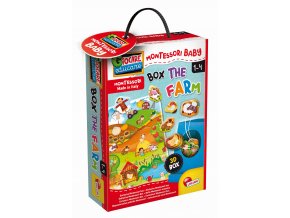Montessori baby box the farm - Vkládačka