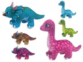 Dinosaurus plyšový 14-23 cm