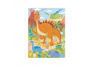 Puzzle s dinosaury 48 dílků 60 x 44 cm