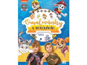 Omalovánka s tetováním PAW PATROL