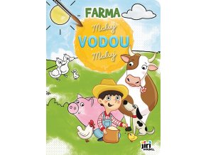 Omalovánka Maluj vodou Farma